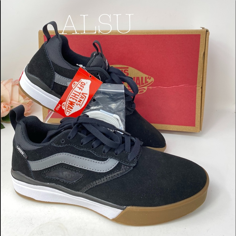 VANS UltraRange Pro Black Gum White Suede W AUTHEN - Picture 6 of 7